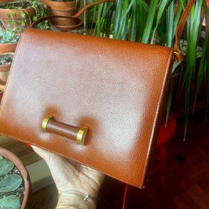 Brown Leather Purse - Perfect for Work or Everyday